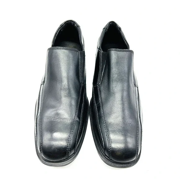 Kenneth Cole New York Men's Len Leather Loafers- Black, US 9.5 *USED* - Picture 3 of 10